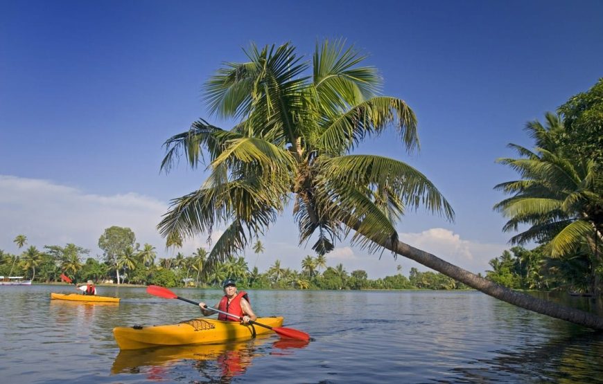 Kayaking in Alleppey