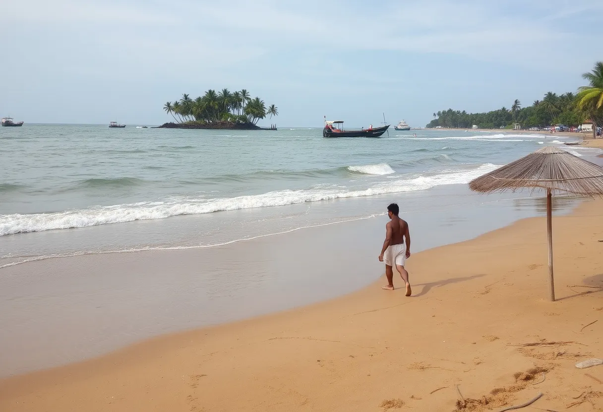 Kozhikode Beach: Nestled near the Malabar Coast, Kozhikode Beach remains a popular spot to witness stunning sunsets. The Kozhikode Lighthouse, built in 1907 is representative of this maritime heritage, A climb to the top rewards visitors with, panoramic views of the beach and its surroundings. With its golden sands dotted by swaying palm trees, its shore washed by gentle waves, and a refreshing sea breeze blowing in, the beach is ideal for morning and evening strolls.