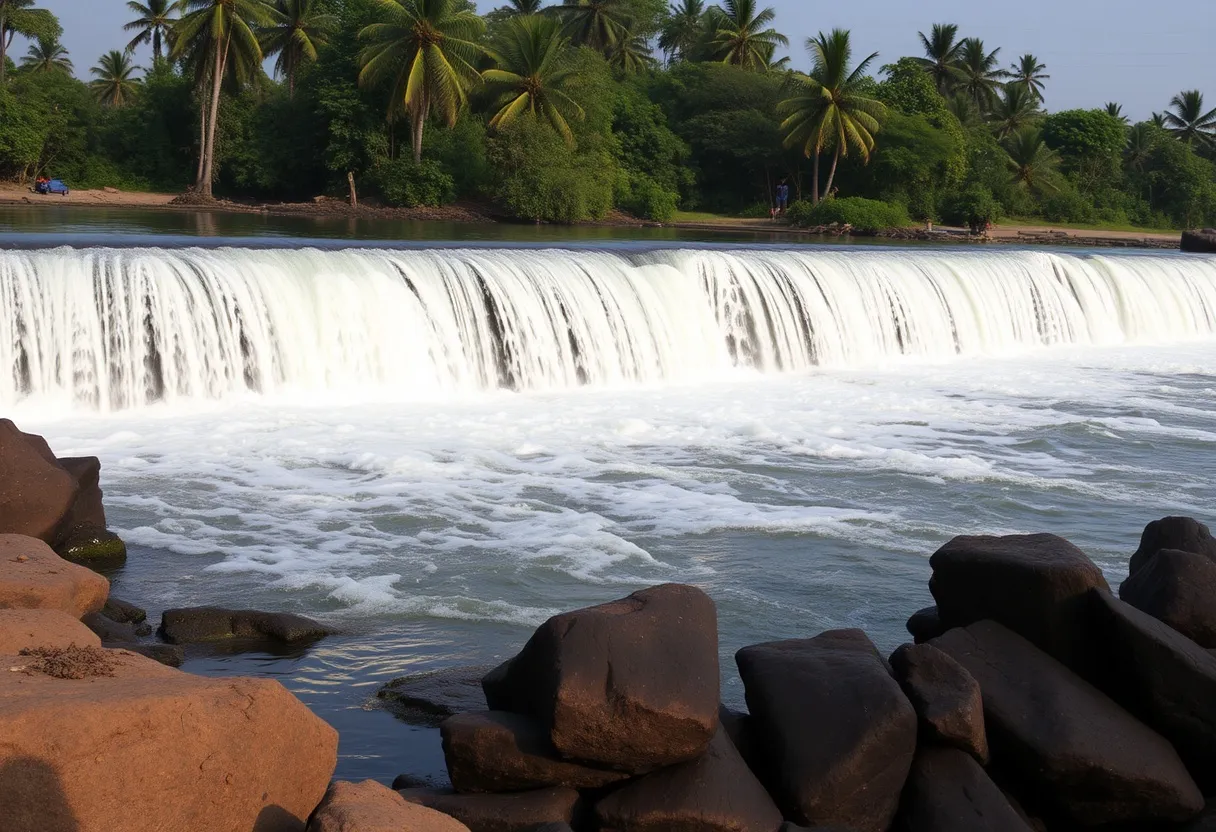 Thottappally Beach & Spillway: This beach isn’t as crowded as Alappuzha Beach, but it is the point where backwaters meet the Arabian Sea, which adds to its beauty and charm. The surrounding landscape is ideal for sunset views and quiet reflection. Since the beach is only 15 km away from Alleppey, it can be included in your list of things to do in Alleppey in one day. 