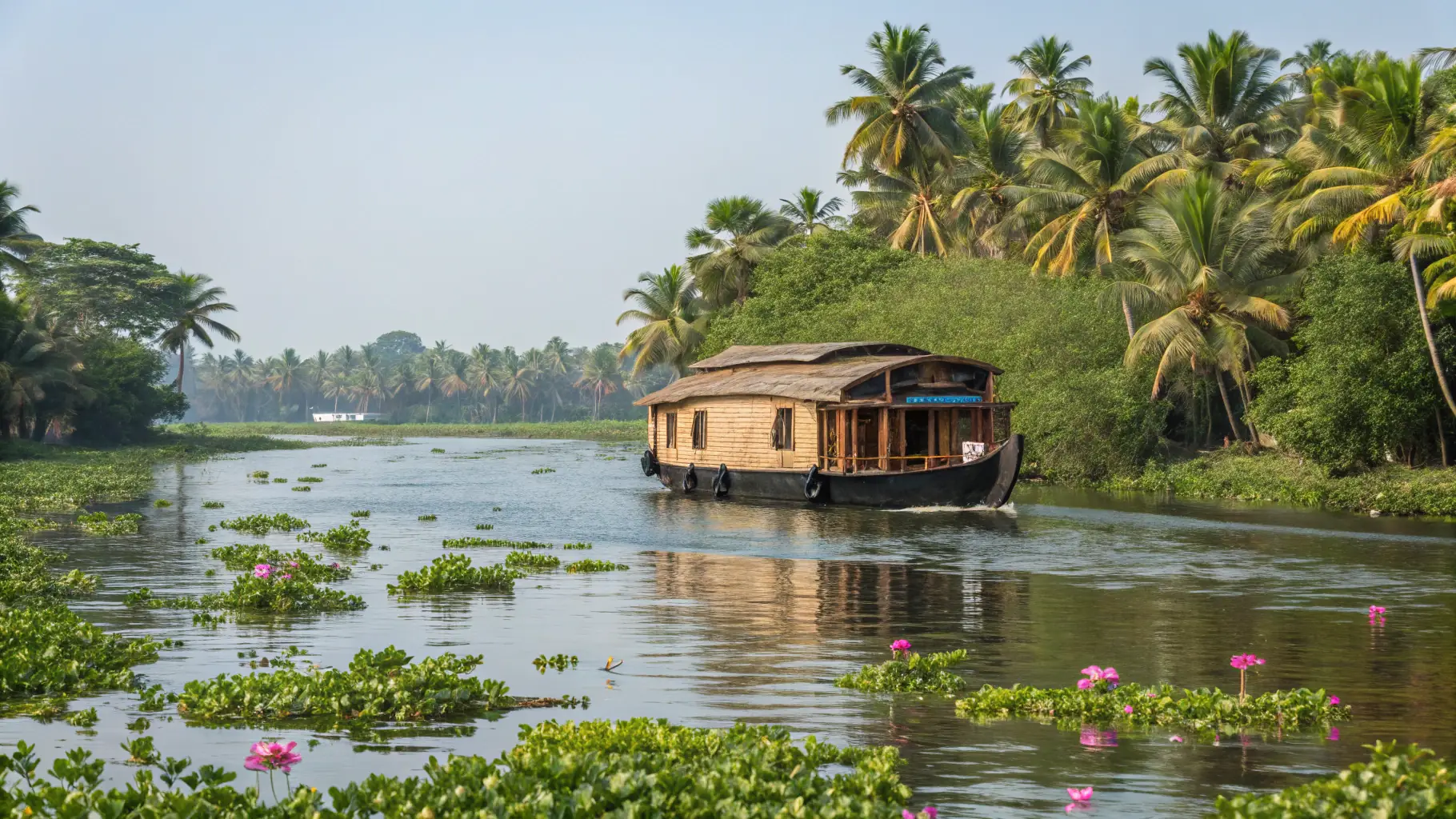 A short distance from the beach is the famed Alleppey backwaters, best explored via houseboat, a canoe, or a shikara. You can also sail to Pathiramanal Island, a birdwatcher's paradise accessible by boat. The Krishnapuram Palace, about 45 minutes away, features mural art and historical exhibits, while the Ambalapuzha Sri Krishna Temple remains a cultural and architectural treasure. These are all family-friendly activities at Alleppey Beach, Kerala, that you can enjoy with your spouse and children.