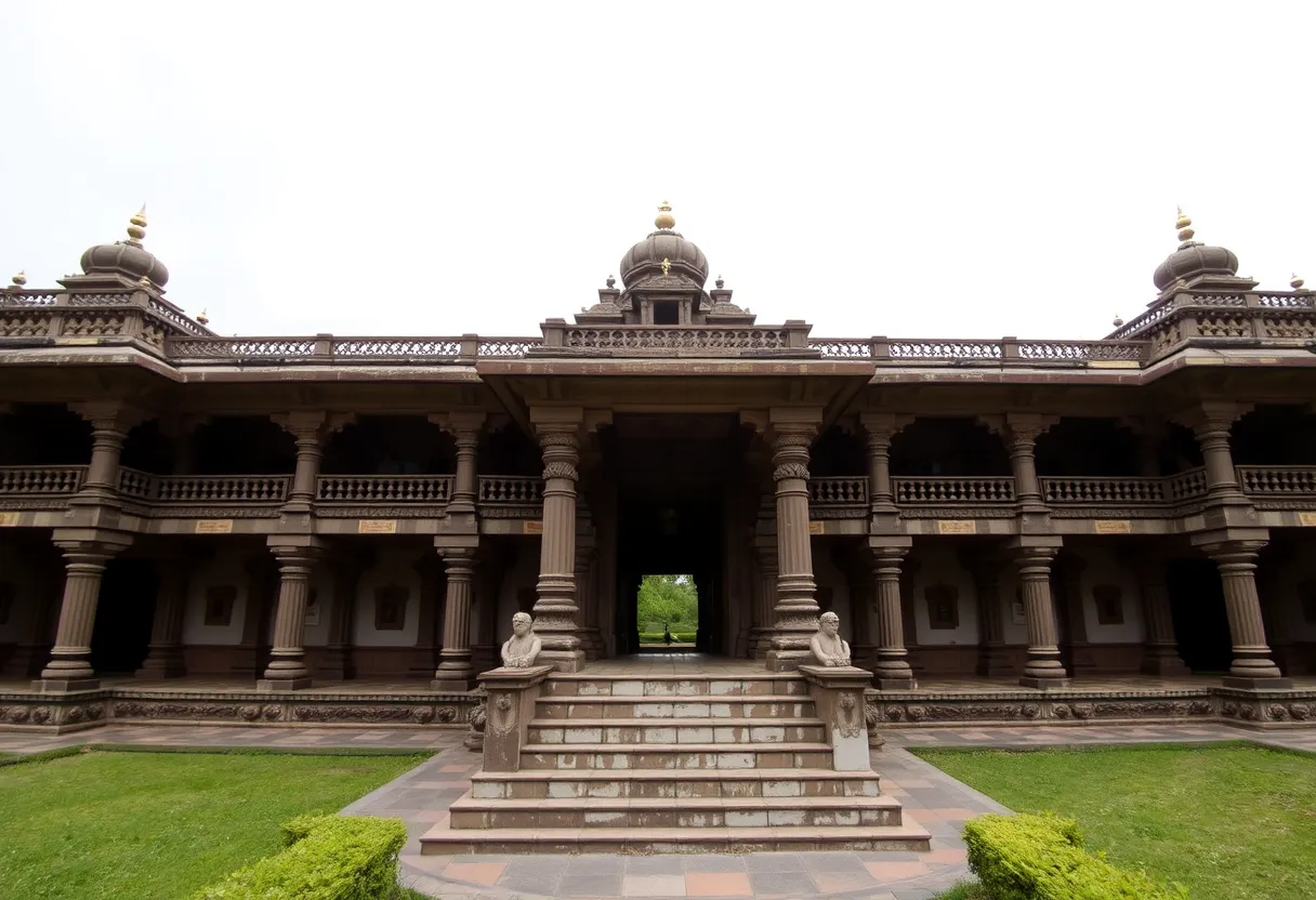 Krishnapuram Palace Architecture​