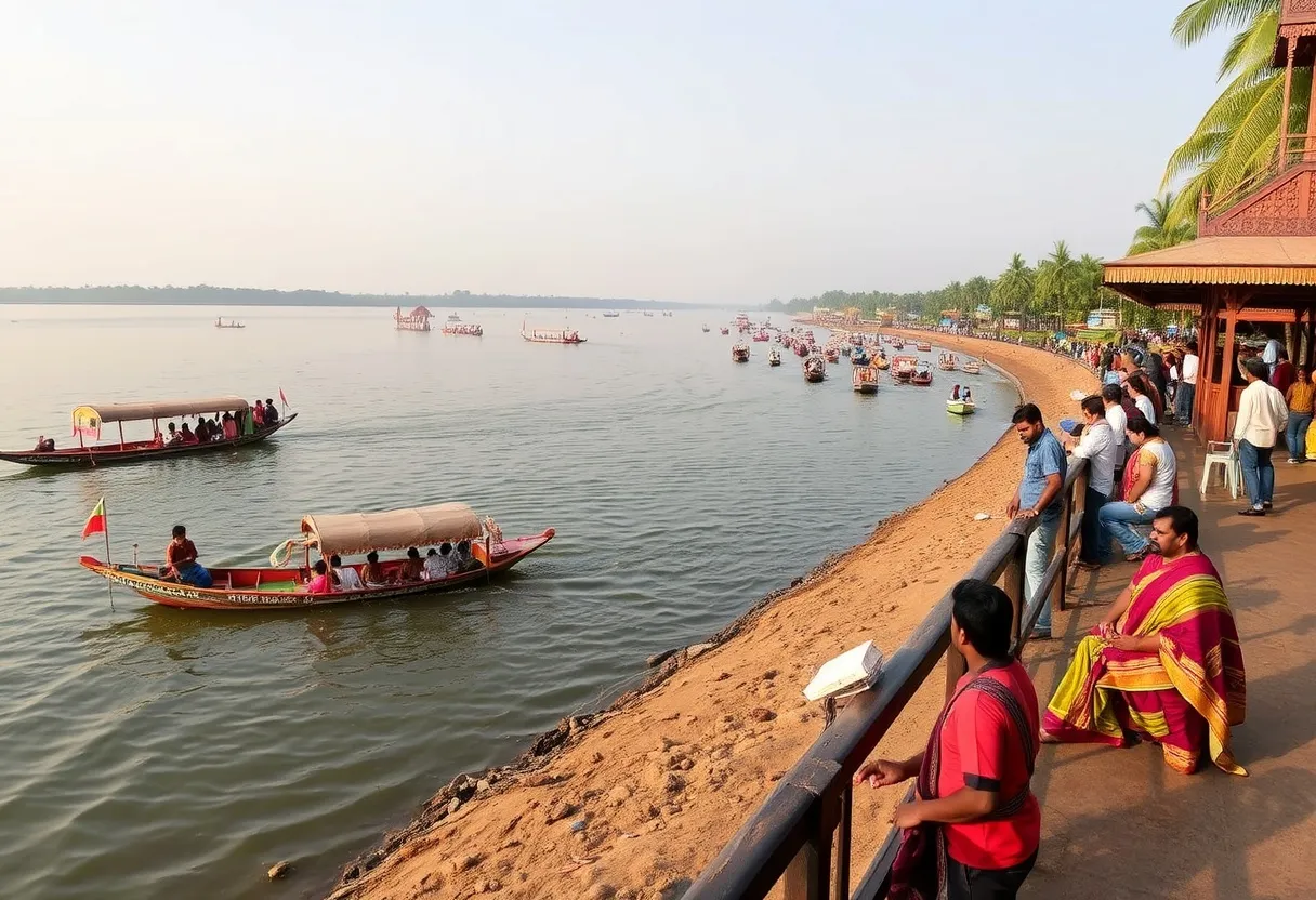 Best viewing spots for snake boat races in Alappuzha