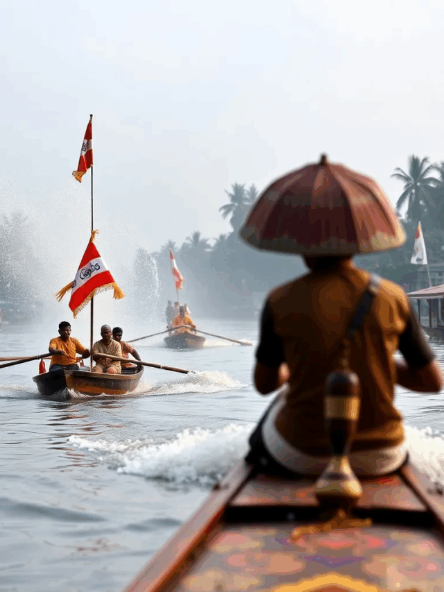 Nehru Trophy Boat Race — Kerala’s Backwater Festival 🚤🌴
