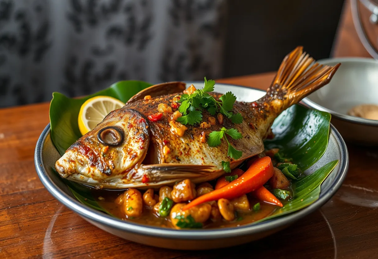 Karimeen Pollichathu