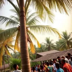 When I planned my trip to Alleppey, my list was full of the usual backwater dreams—houseboat rides, canoe trips, and seafood feasts. But I never imagined I’d find myself clinging to the trunk of a swaying coconut palm, high above the ground, with a crowd of amused locals watching.