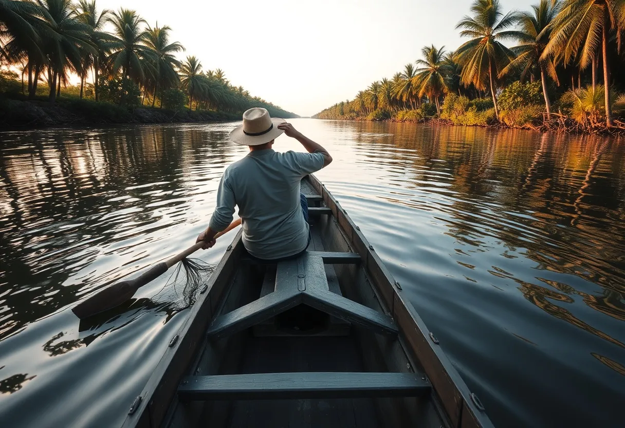 As the sun sets, Alleppey's backwaters transform into a breathtaking spectacle. Escape the ordinary and immerse yourself in the tranquil beauty of India's backwaters. Discover a world where time slows down, and nature's artistry takes center stage. Join us for an unforgettable journey into the heart of Alleppey.